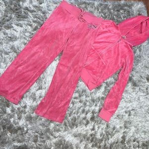 Juicy couture velour matching set